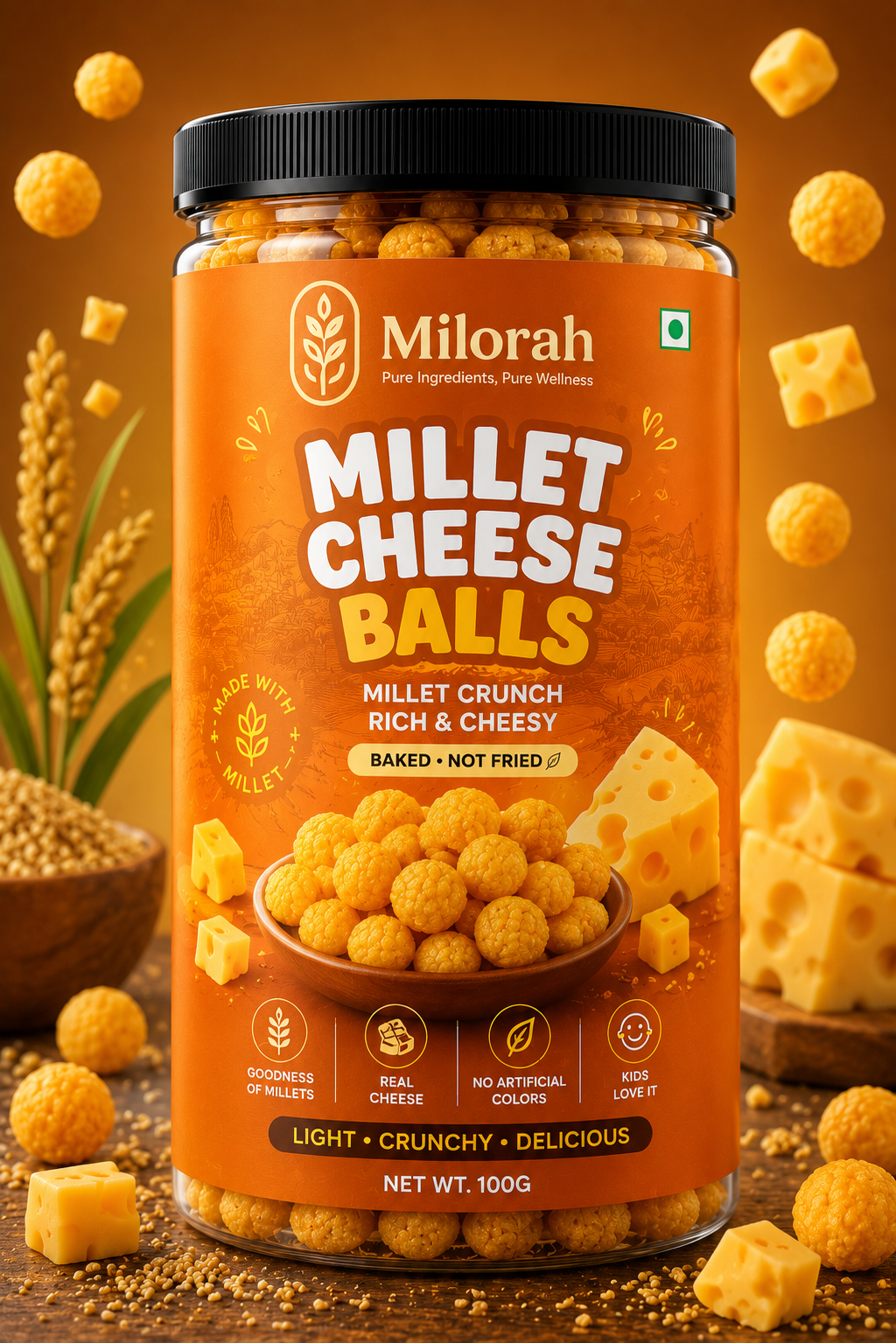 Millet Cheese Balls